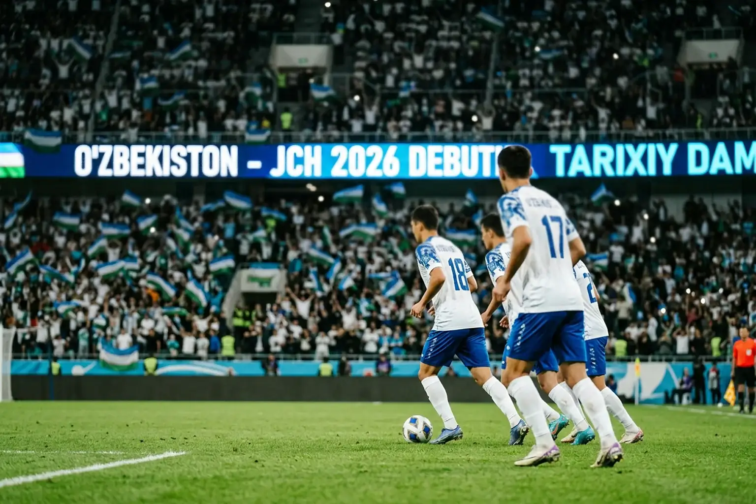 Uzbekistanska reprezentacija na povijesnom debiju na SP 2026